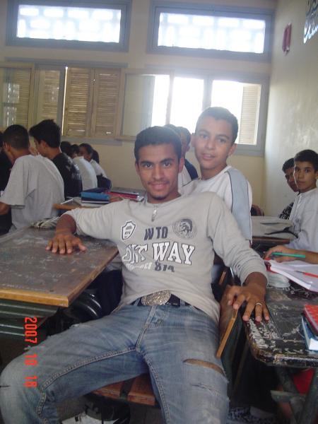 je suis en classe